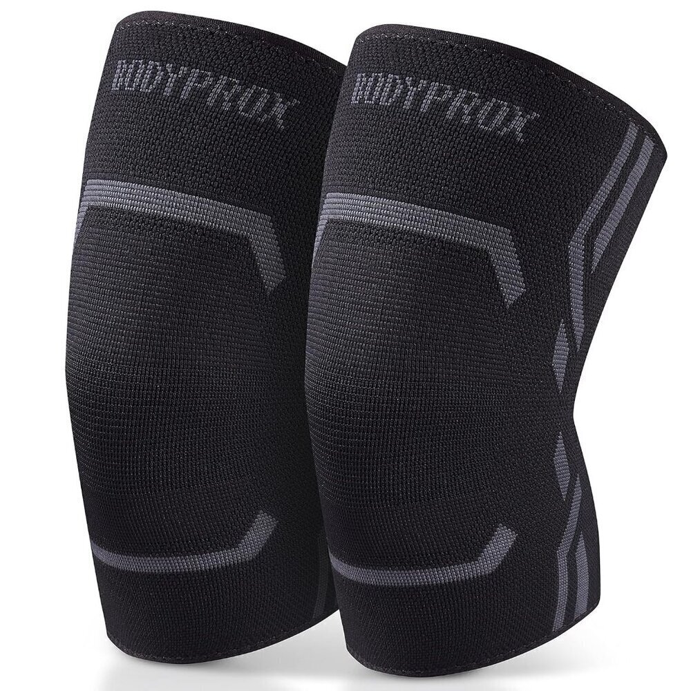 Knee Compression Sleeve 2 Pack for Men and Women, Knee Support Brace for Running